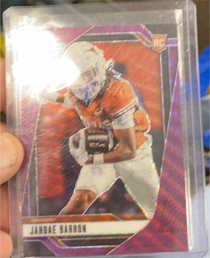 2025 Panini Prizm Draft Picks #124 Jahdae Barron — front
