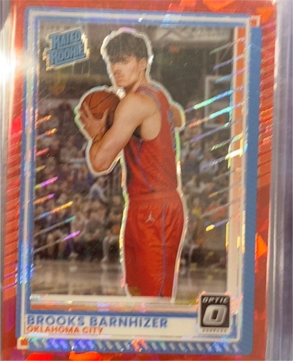2025-26 Donruss Optic #31 Brooks Barnhizer Rated Rookie — front