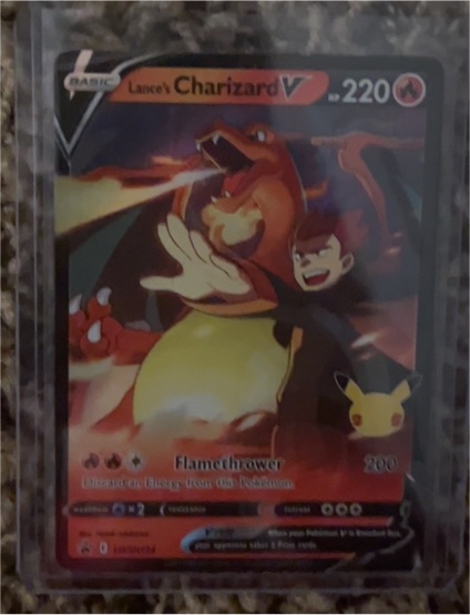 2021 The Pokémon Company Lance's Charizard V SWSH133 — front