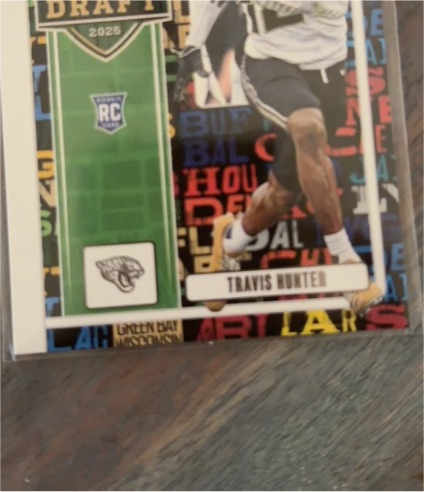 2025 Panini Score NFL Draft #11 Travis Hunter — front