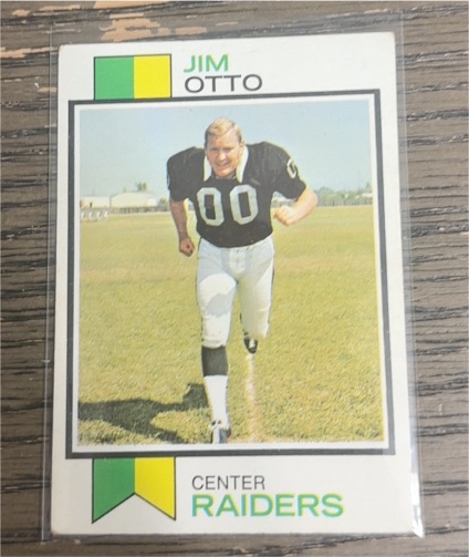 1973 Topps #461 Jim Otto — front