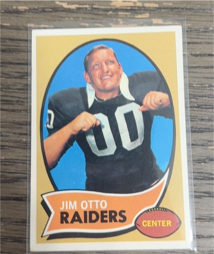 1970 Topps #116 Jim Otto — front