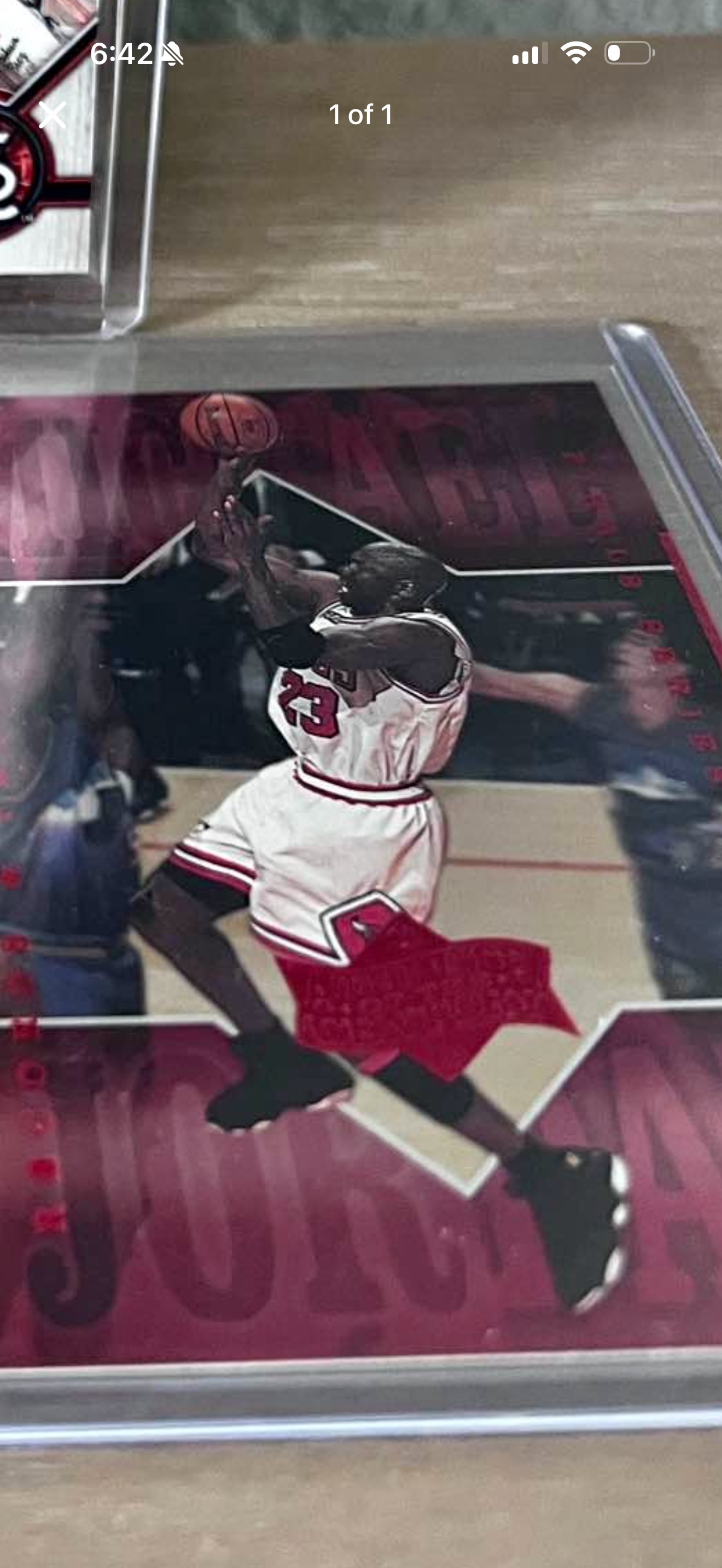 1997-98 Upper Deck Michael Jordan Tribute #MJ40 Michael Jordan Bulls HOF NBA — front