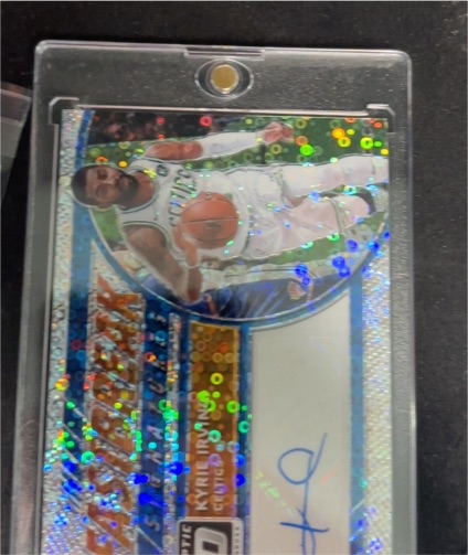 2017-18 Panini Donruss Optic Fast Break Signatures #FB-KI Kyrie Irving — front