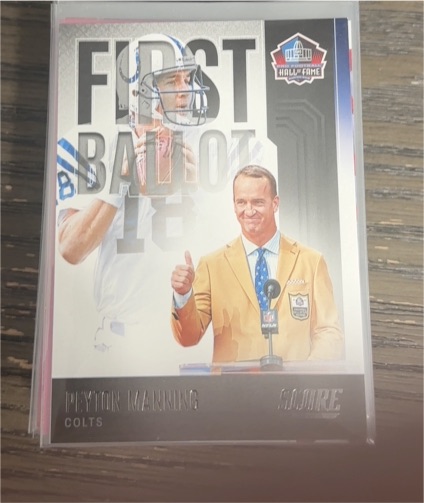 2022 Score First Ballot #FB-PM Peyton Manning — front