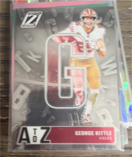 2024 Panini Zenith - A to Z George Kittle #7 — front