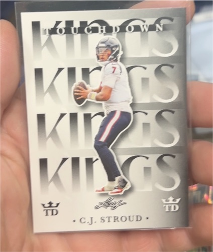 2024 Leaf Touchdown Kings #TDK-5 C.J. Stroud — front