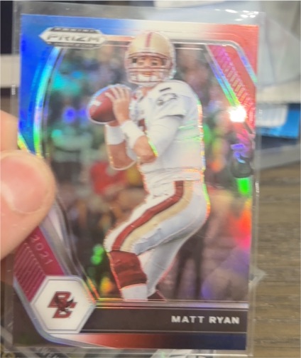 2021 Panini Prizm Draft Picks #1 Matt Ryan — front