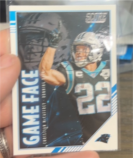 2020 Score #GF-CM Christian McCaffrey — front