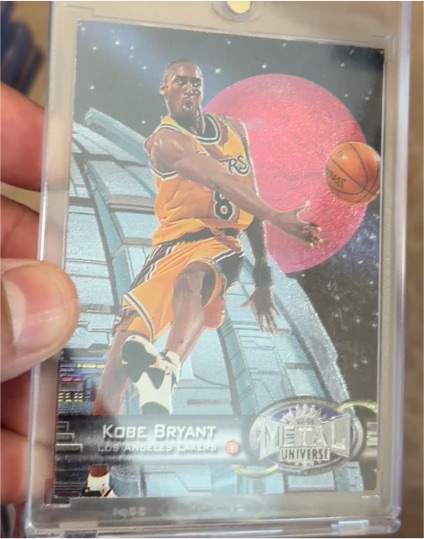 1997-98 Skybox Metal Universe #81 Kobe Bryant — front