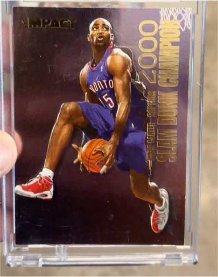 2000 Collector's Edge Impulse #3 Vince Carter — front