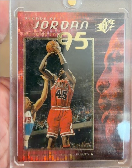 1999 Upper Deck SPx Decade of Jordan #J6 Michael Jordan — front