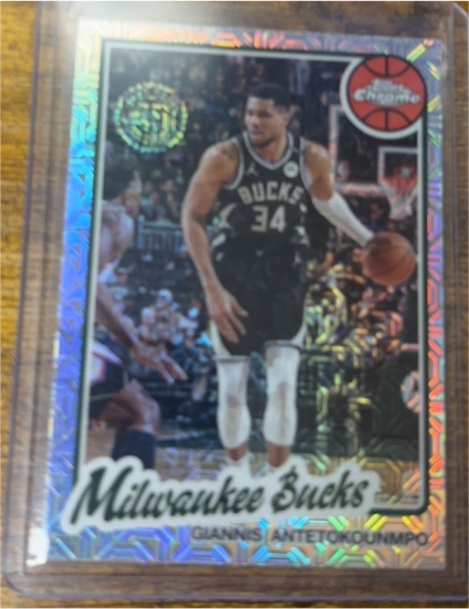 2025-26 Topps Chrome #TC-GA Giannis Antetokounmpo — front