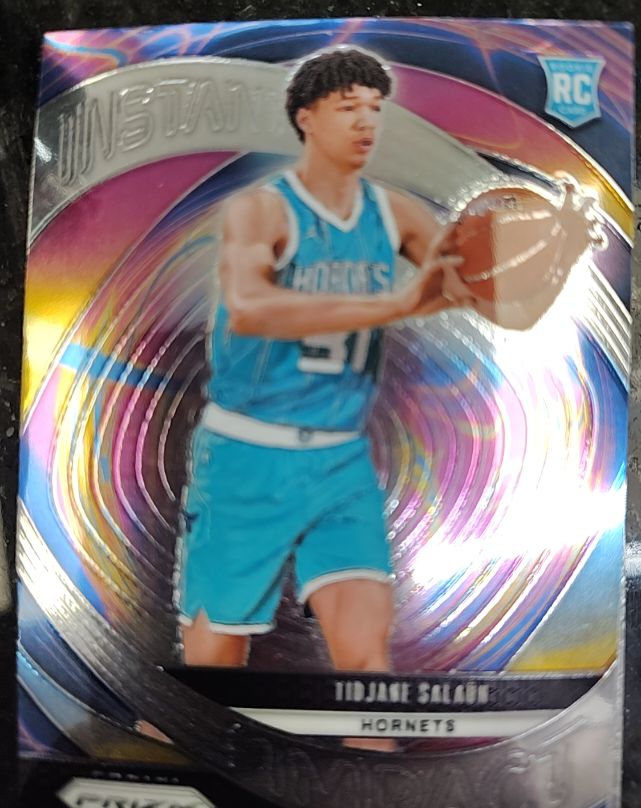 2024-25 Panini Prizm Instant Impact #22 Tidjane Salaun — front