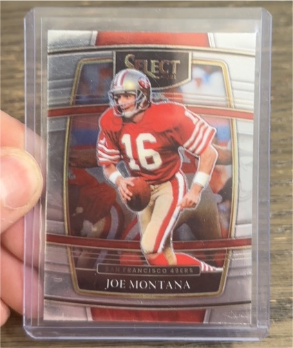 2021 Panini Select #36 Joe Montana — front