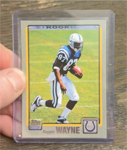 2010 Topps #344 Reggie Wayne — front
