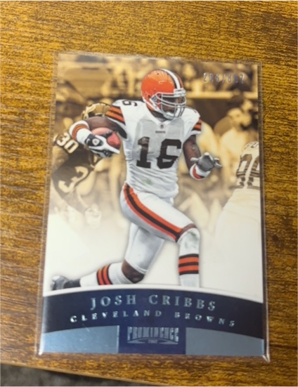2013 Panini Prestige #48 Josh Cribbs — front