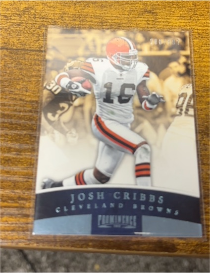 2013 Panini Prestige #48 Josh Cribbs — front