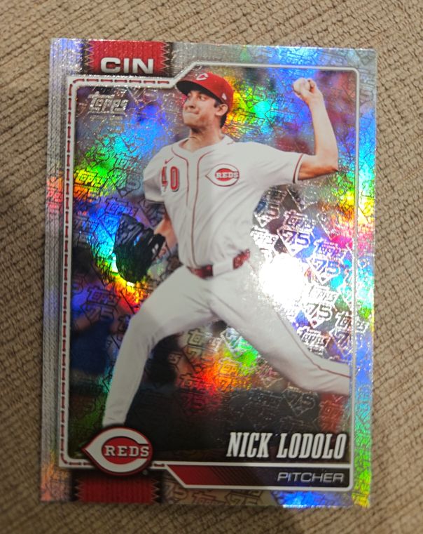 2026 Topps Series 2 #643 Nick Lodolo — front