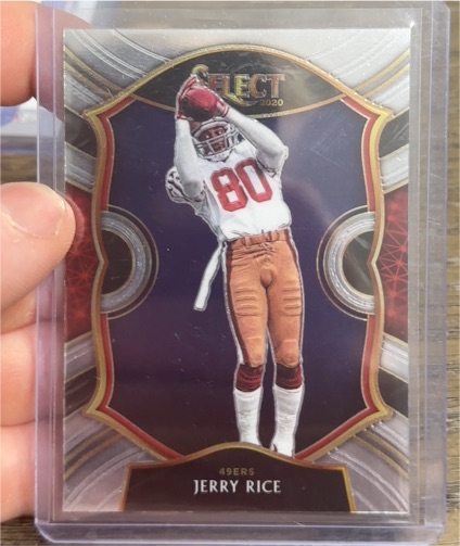 2020 Panini Select #20 Jerry Rice — front