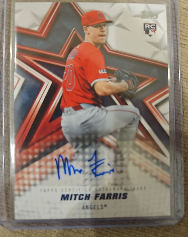 2026 Topps Series 2 Baseball Stars Autographs #BSA2-MF Mitch Farris — front