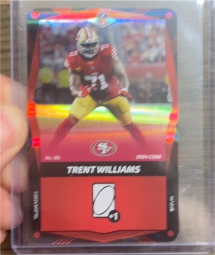 2024 Uno Elite Core #186 Trent Williams — front