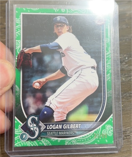 2025 Topps Bowman #87 Logan Gilbert — front