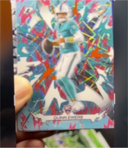 2026 Topps Quinn Ewers #155 Miami Dolphins — front