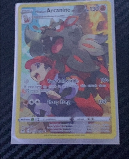2022 The Pokémon Company Hisuian Arcanine TG08/TG30 — front