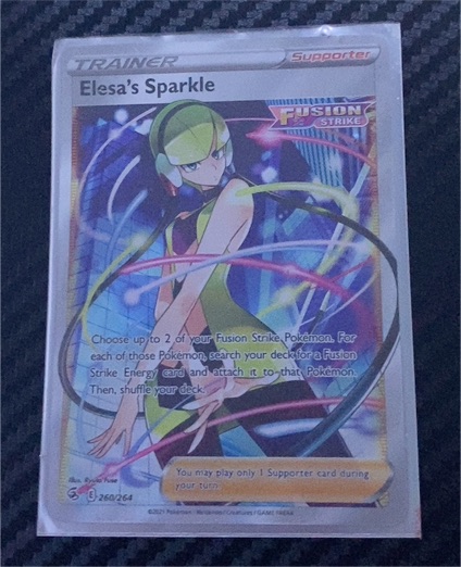 2021 Pokémon TCG #260 Elesa's Sparkle — front
