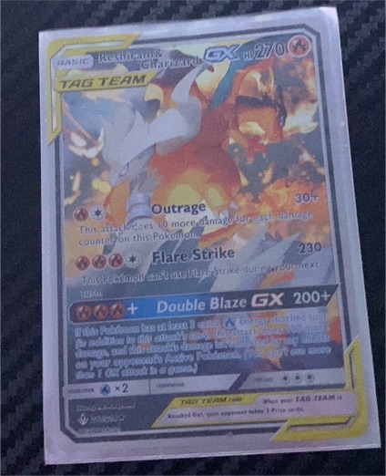 2019 The Pokémon Company Reshiram & Charizard GX SM201 TAG TEAM — front