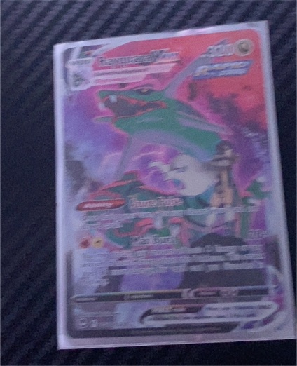 2022 Pokémon Sword & Shield Silver Tempest #TG20 Rayquaza VMAX — front