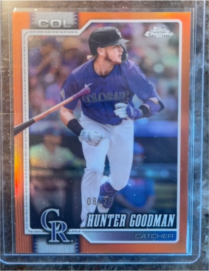 2026 Topps Chrome #207 Hunter Goodman — front