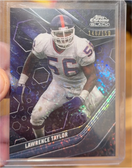2023 Topps Composite Chrome Black #135 Lawrence Taylor — front