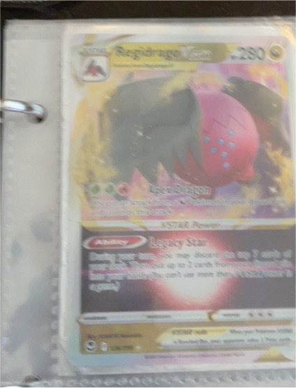 2022 Pokémon TCG Regidrago VSTAR #136 — front