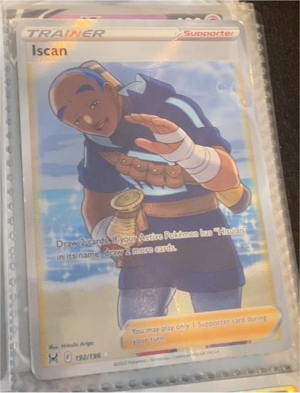 2022 Pokémon SWSH11: Lost Origin #192 Iscan Full Art — front
