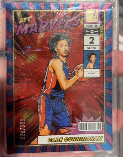 2025-26 Panini Donruss Net Marvels #2 Cade Cunningham — front