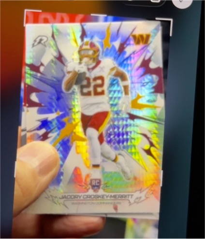 2025 Topps Resurgence #198 Jacory Croskey-Merritt — front