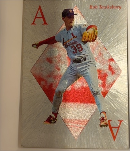 1993 Score Select Aces #15 Bob Tewksbury — front