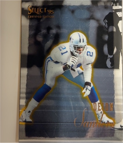 1995 Select Certified Edition #78 Deion Sanders — front