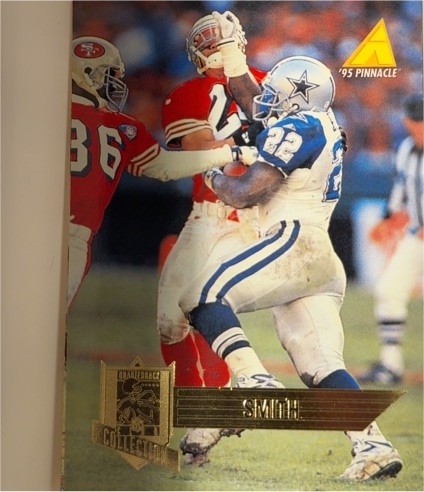 1995 Pinnacle Club Collection #228 Emmitt Smith — front