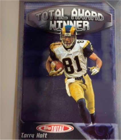 2004 Topps Total #AW4 Torry Holt Award Winners — front