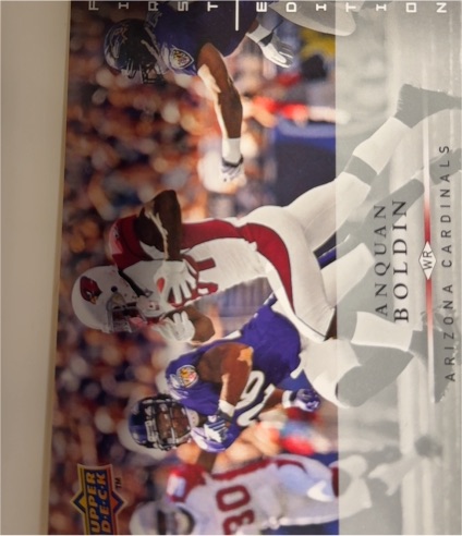 2008 Upper Deck First Edition #4 Anquan Boldin Arizona Cardinals — front