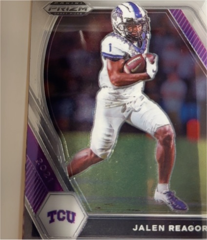 2021 Panini Prizm Draft Picks #72 Jalen Reagor — front