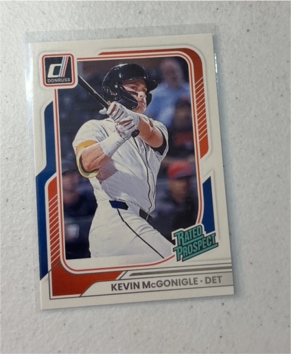 2026 Panini Donruss #157 Kevin McGonigle Rated Prospect — front