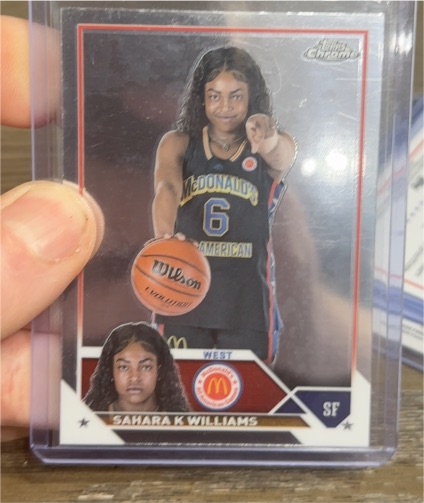 2023 Topps Chrome McDonald's All American #96 Sahara K Williams — front