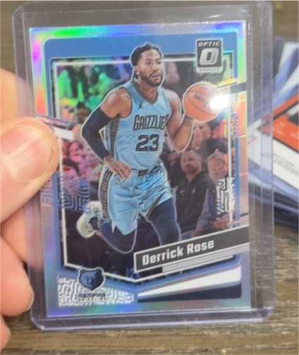 2023-24 Panini Donruss Optic #34 Derrick Rose — front