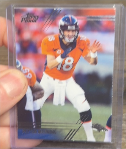 2014 Topps Prime #1 Peyton Manning — front