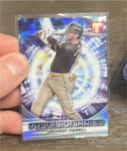 2025 Topps Pristine #PR-19 Jackson Merrill — front