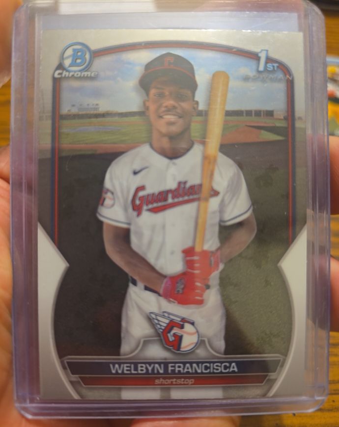 2023 Bowman Chrome #BCP-228 Welbyn Francisca — front